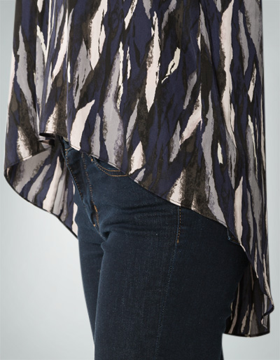 Pepe Jeans Tunika-Bluse Mit Art-Print