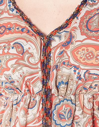 Pepe Jeans Vokuhila-Kleid Mit Ornamente-Print