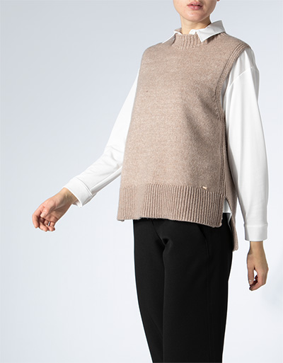 CINQUE Pullunder im Mix aus Merinowolle und Baumwolle