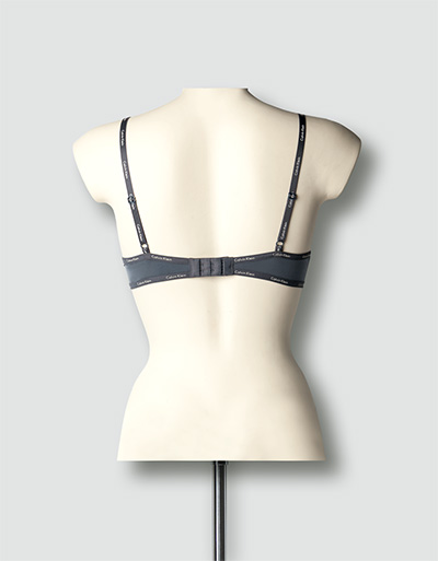 Calvin Klein Underwear Push-Up BH Aus Mikrofaser Mit Spitzenbesatz