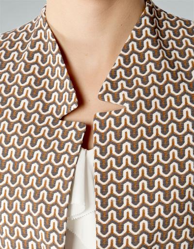 RENÉ LEZARD Blazer Mit Grafischem Allover- Print