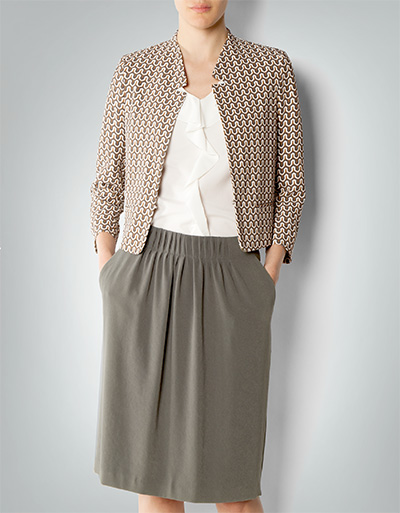 RENÉ LEZARD Blazer mit grafischem Allover- Print