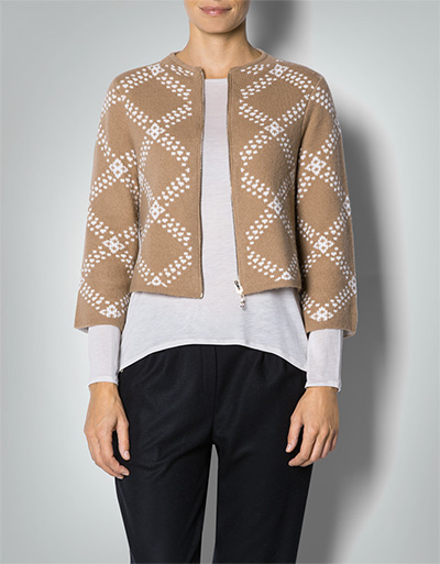 RENÉ LEZARD Cardigan Aus Doppelgewebe