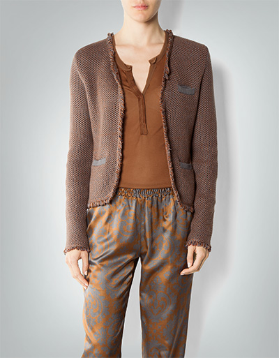 RENÉ LEZARD Cardigan im Baumwolle-Kaschmir