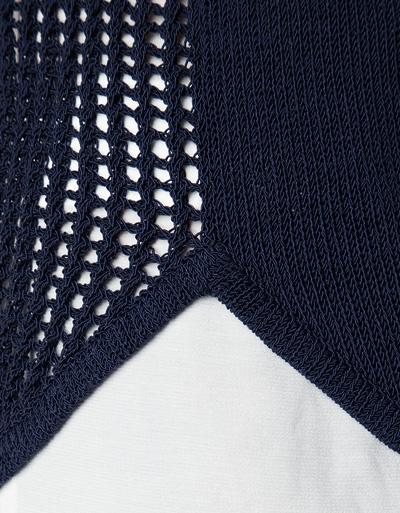 RENÉ LEZARD Cardigan Mit Lochstrickmuster