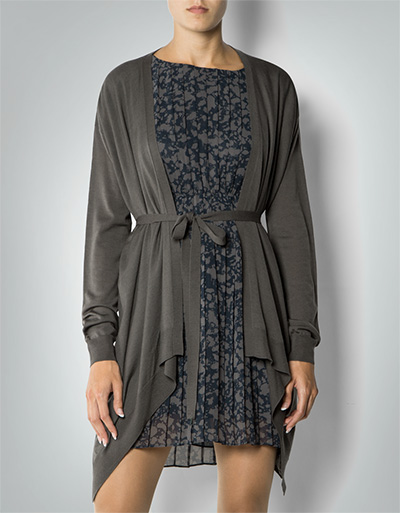 RENÉ LEZARD Cardigan mit raffiniertem Vorderteil