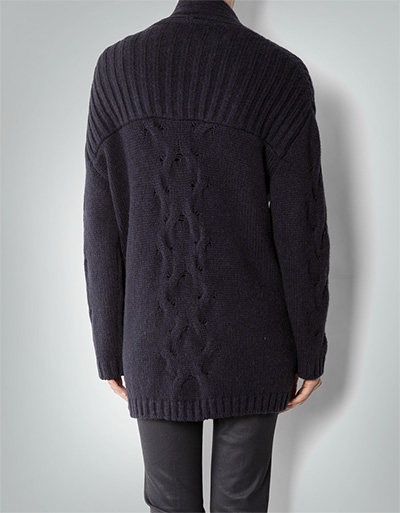 RENÉ LEZARD Cardigan Mit Zopfstrick-Details