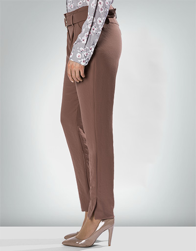 RENÉ LEZARD Hose Aus Crepe Georgette