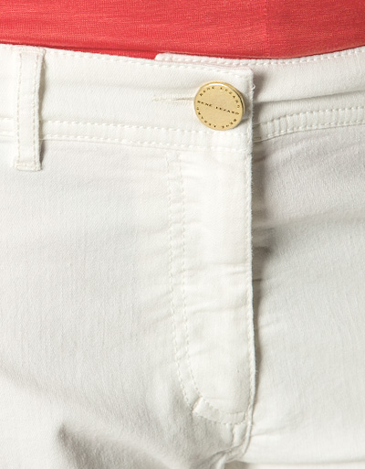 RENÉ LEZARD Hose In Denim-Optik Mit Ethno-Muster