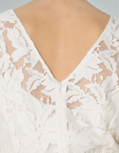 RENÉ LEZARD Kleid Aus Italienischer Raschelspitze