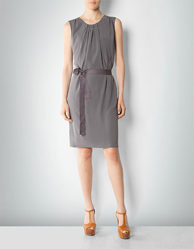 RENÉ LEZARD Kleid mit Raff- und Faltendetails