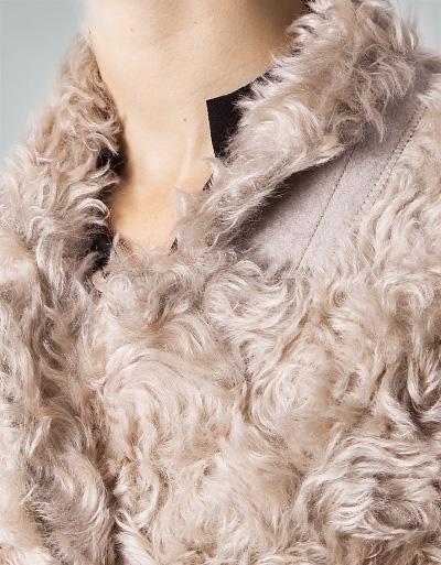 RENÉ LEZARD Mantel In Fake-Fur-Optik