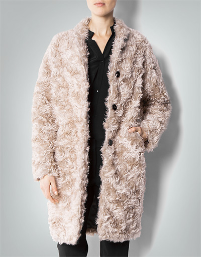 RENÉ LEZARD Mantel in Fake-Fur-Optik