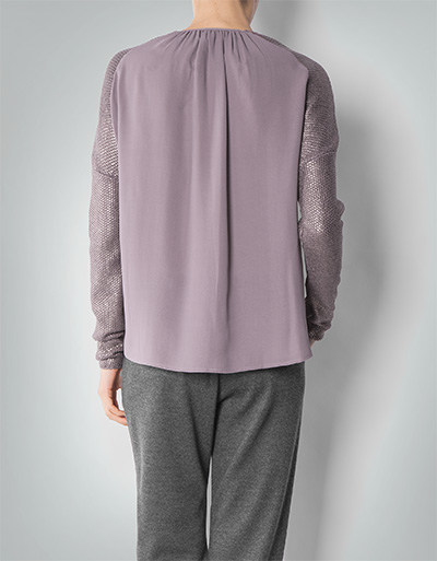 RENÉ LEZARD Pullover Mit Metallic-Finish