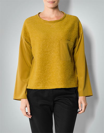 RENÉ LEZARD Shirtbluse mit Filz-Front