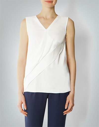 RENÉ LEZARD Top mit asymmetrischer Front