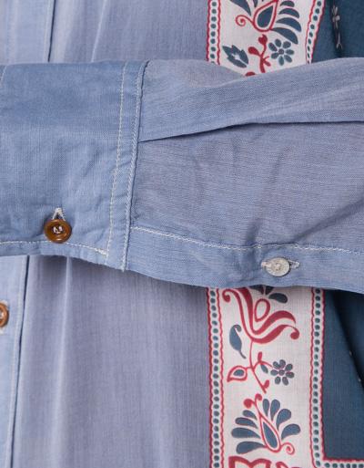 Replay Bluse Mit Ethno-Muster