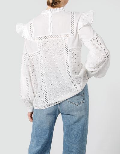 Replay Bluse Mit Lochstickerei