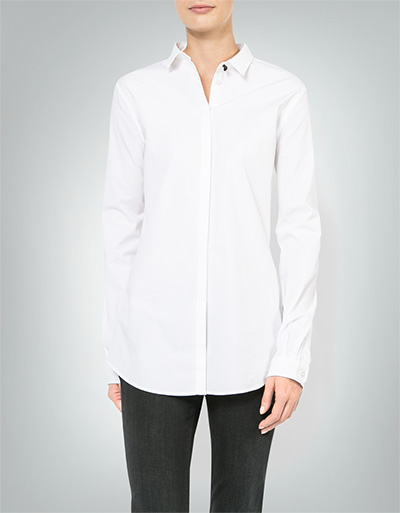 Replay Bluse mit Totenkopf-Knopf