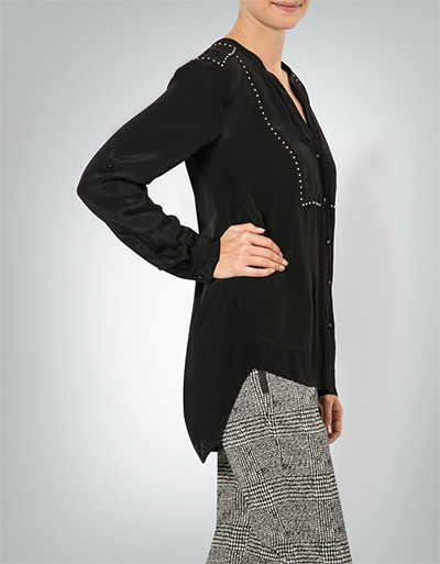 Replay Bluse Mit Ziernieten