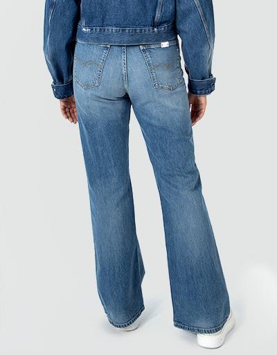 Replay Bootcut Jeans In Heller Waschung