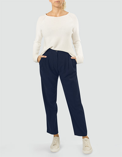 Replay Bundfaltenhose im Carrot-Fit