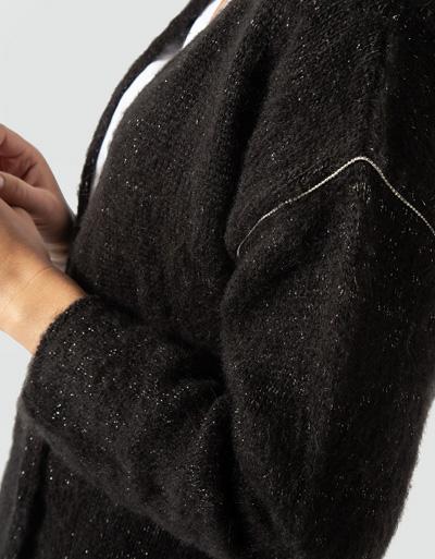 Replay Cardigan Mit Glanzeffekt