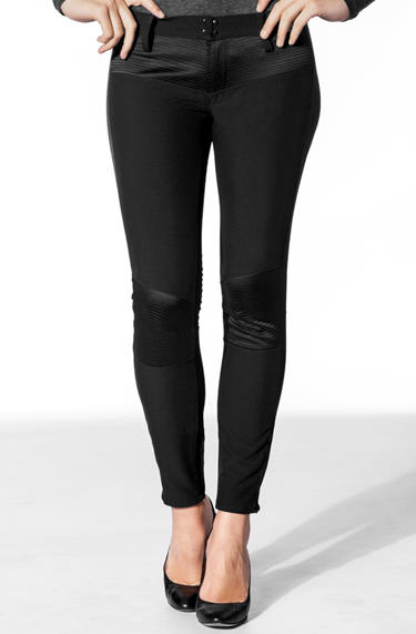 Replay Hose Mikrofaser schwarz