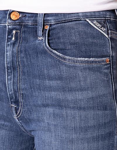 Replay Jeans Mit Fransensaum