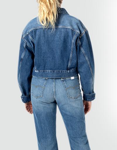 Replay Jeansjacke In Kurzer Länge