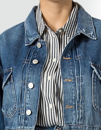 Replay Jeansjacke In Kurzer Länge