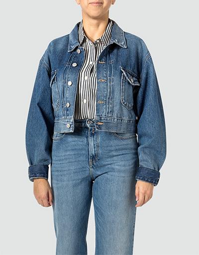 Replay Jeansjacke in kurzer Länge