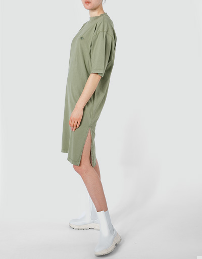 Replay Jerseykleid Aus Bio Baumwolle