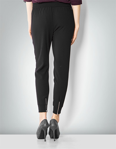 Replay Jogg-Pant Mit Leder-Optik-Einsätzen