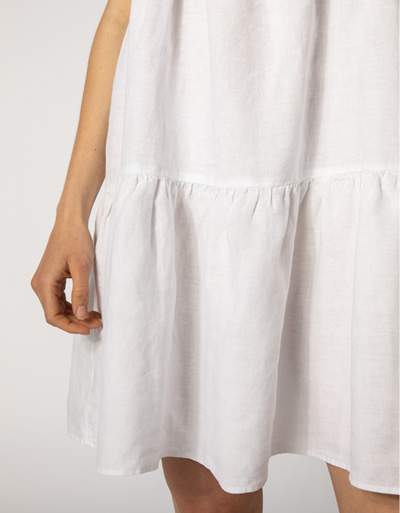 Replay Kleid Aus Reinem Leinen