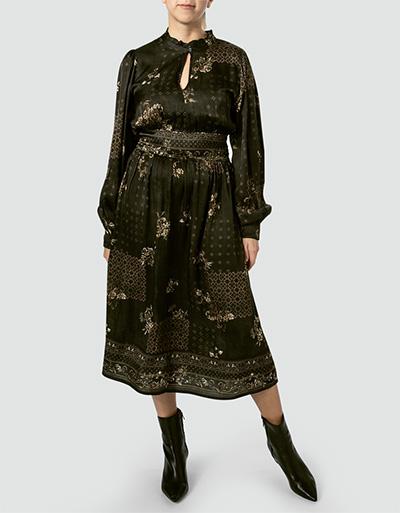 Replay Kleid aus Viskose-Satin mit floralem Muster