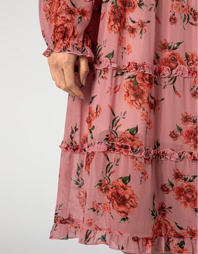 Replay Kleid Im Floralen Dessin