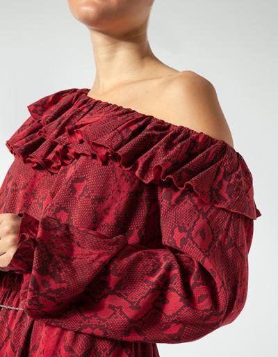 Replay Kleid Mit Animal-Print