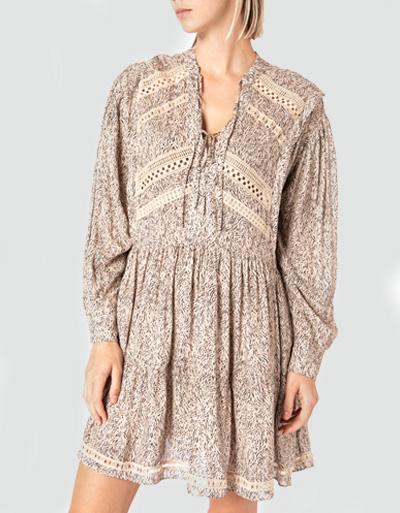 Replay Kleid Mit Lochstickerei