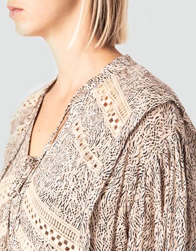 Replay Kleid Mit Lochstickerei