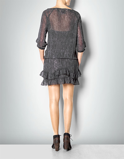 Replay Kleid Mit Rüschensaum