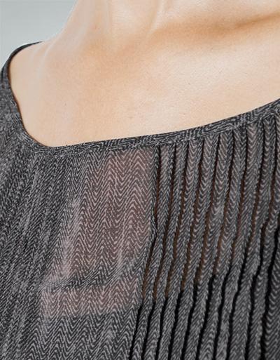 Replay Kleid Mit Rüschensaum