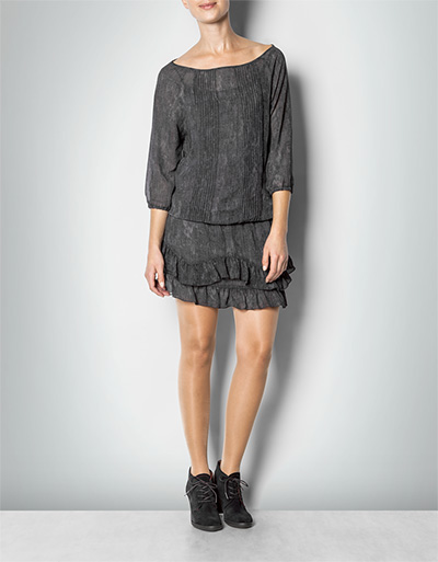 Replay Kleid mit Rüschensaum