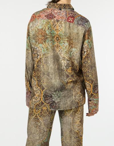 Replay Leichte Bluse Im Farbenfrohen Look