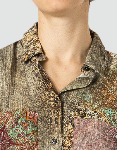 Replay Leichte Bluse Im Farbenfrohen Look