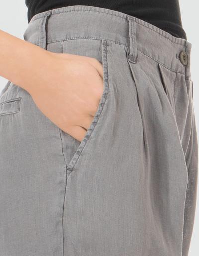 Replay Leinenhose Mit Bundfalten