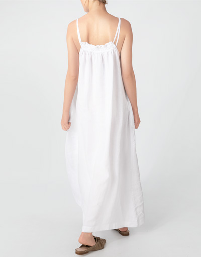Replay Maxikleid Aus Reinem Leinen