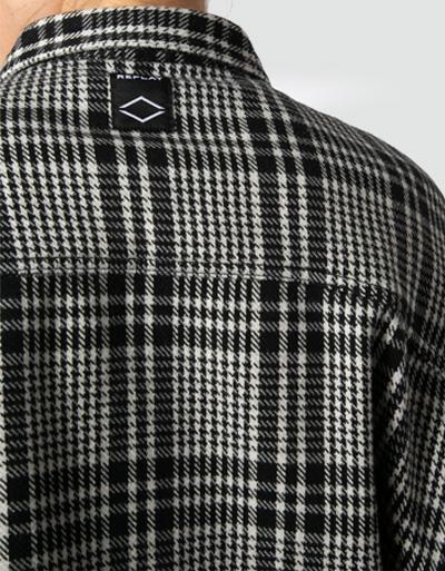 Replay Overshirt Im Pepita Dessin