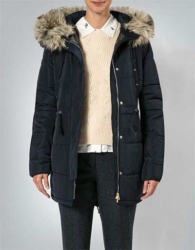 Replay Parka mit Pelzimitat