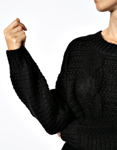 Replay Pullover Im Destroyed-Look